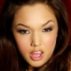 Valentina Vaughn, pornostar occidentale d'origine asiatique.